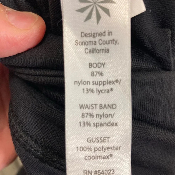 ATHLETA Sz M Straight Leg Leggings Activewear Workout Yoga Run - Picture 6 of 9